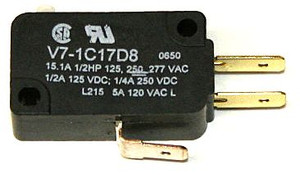 9818431 – Microswitch miniature w/pin plunger for Dover V-7 push button SPDT #V7-1C17D8 9818431 – Microswitch miniature w/pin plunger for Dover V-7 push button SPDT #V7-1C17D8