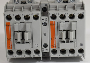 Reversing contactor w/main amperage and (CAU7-23-22-24Z)
