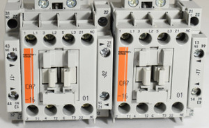 Reversing contactor w/main amperage and (CAU7-16E-26-110E)
