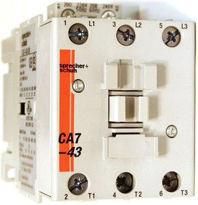 CA7-43-00-220W – 3-Pole IEC Contactor, 43A, 220VAC Coil CA7-43-00-220W – 3-Pole IEC Contactor, 43A, 220VAC Coil