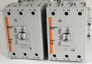 Reversing contactor w/main amperage and (CAU7-60-22-220W)