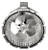 TSFE1421 – Round Fan, Two-Speed, 325 CFM, 115VAC, 12" Dia. x 4½" TSFE1421 – Round Fan, Two-Speed, 325 CFM, 115VAC, 12" Dia. x 4½"