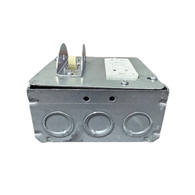 PS2-GFI-IVORY – PIT SWITCH W/ GROUND FAULT OUT