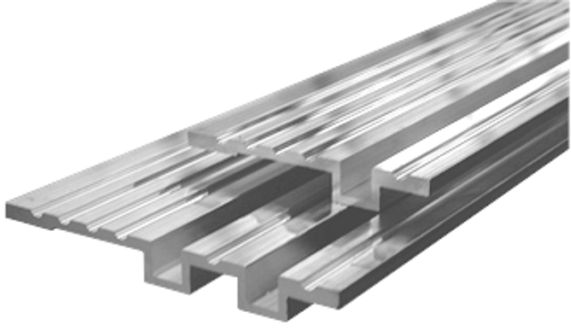 CS2S/8 aluminum car sill – two-speed, 8 ft.