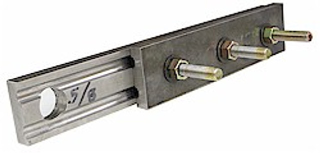 WRCL5 2 Groove Clamp for 1/2" hoist cable – Hoisting canopy tool for new construction