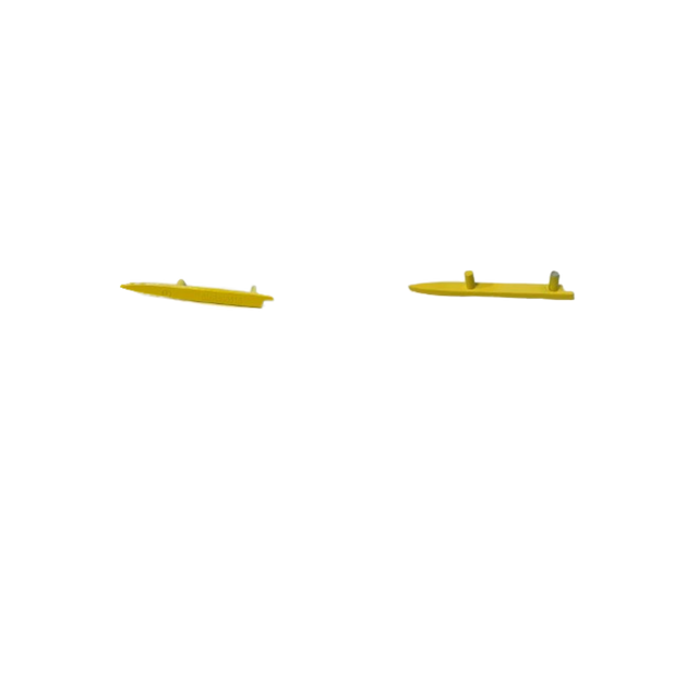 SMR898515YA left-hand yellow 1-tooth comb end for Schindler escalator