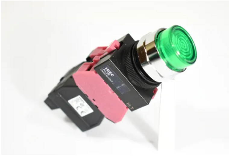 22mm TW Series Illuminated Pushbutton – White, Maintained Action, 2NC 22mm TW Series Illuminated Pushbutton – White, Maintained Action, 2NC