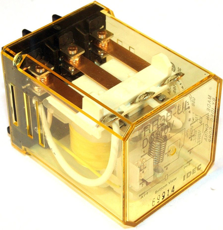 Relay, 10A 24Vdc Three Pole (RR3B-UL-DC24V)