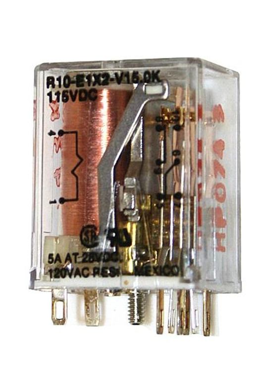 Relay, 2Pdt, 115Vdc