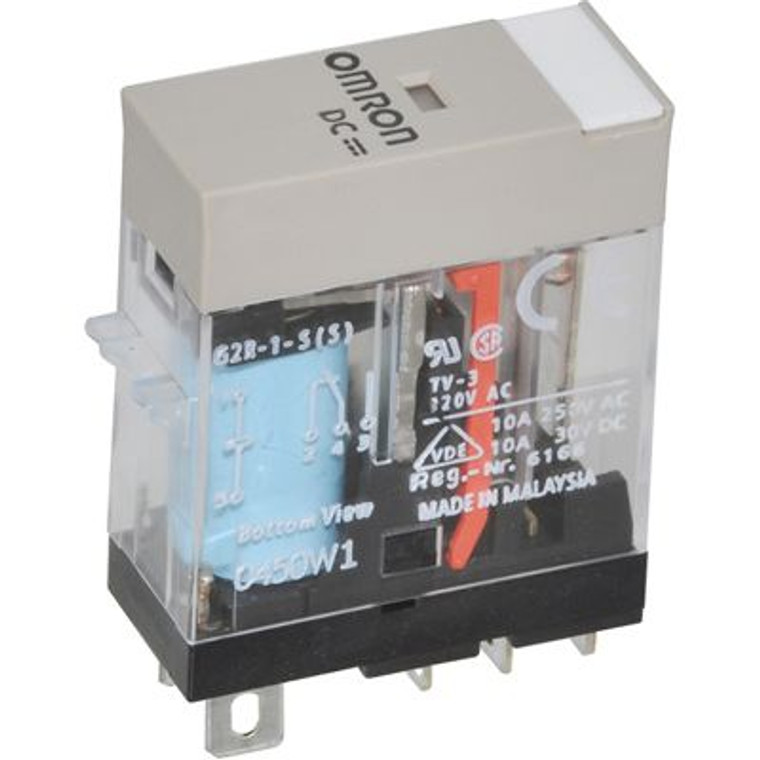 G2R-1-S-DC12(S) – OMRON - G2R-1-S-DC12(S) -  Power Relay, SPDT, 12 VDC, 10 A, G2RS Series, Socket, Non Latching G2R-1-S-DC12(S) – OMRON - G2R-1-S-DC12(S) -  Power Relay, SPDT, 12 VDC, 10 A, G2RS Series, Socket, Non Latching