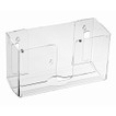 Alpine Industries 432 Wall-Mount Folded Paper Towel Dispenser w/ (150) Towel Capacity - Acrylic, Clear - Janitorial Supplies -  Mobile Janitorial Supply Alpine Industries 432 Wall-Mount Folded Paper Towel Dispenser w/ (150) Towel Capacity - Acrylic, Clear - Janitorial Supplies -  Mobile Janitorial Supply