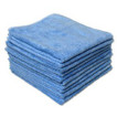 Standard Microfiber Towel Blue- 300 gsm - 16" x 16", Dozen - Janitorial Supplies -  Mobile Janitorial Supply