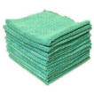 Standard Microfiber Towel Green- 300 Gsm - 16" X 16", Dozen - Janitorial Supplies -  Mobile Janitorial Supply