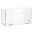 Alpine Industries 902-01 Wall-Mount Glove Dispenser w/ (1) Box Capacity - Acrylic, Clear - Janitorial Supplies -  Mobile Janitorial Supply Alpine Industries 902-01 Wall-Mount Glove Dispenser w/ (1) Box Capacity - Acrylic, Clear - Janitorial Supplies -  Mobile Janitorial Supply