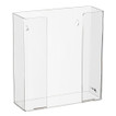 Alpine Industries 902-02 Wall-Mount Glove Dispenser w/ (2) Box Capacity - Acrylic, Clear - Janitorial Supplies -  Mobile Janitorial Supply