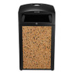 Alpine Industries 472-40-STO 40 gal Outdoor Decorative Trash Can , with Ash tray- Metal, Stone - Janitorial Supplies -  Mobile Janitorial Supply