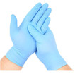 LIFE GUARD BLUE NITRILE EXAM GLOVES POWDER FREE LARGE 5 MIL 100/BX
