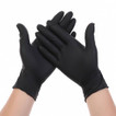 LIFE GUARD BLACK NITRILE EXAM GLOVES POWDER FREE SMALL 5 MIL 100/BX