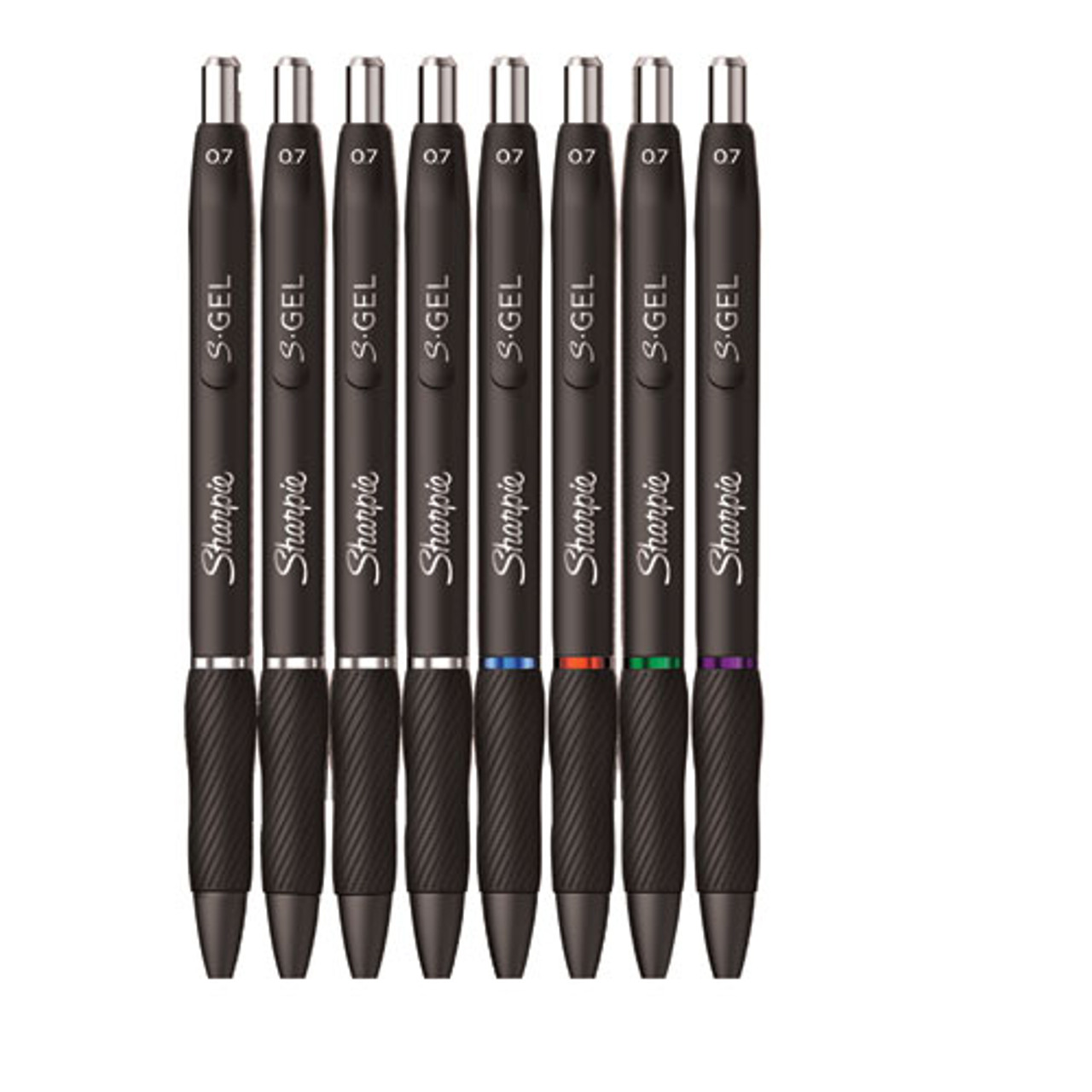 Sharpie S-Gel Pens, Black Ink, Medium (0.7 mm) - 4 pens