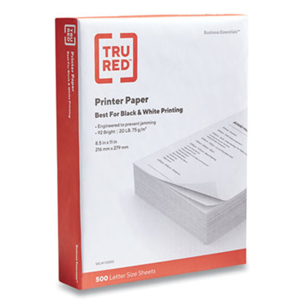 Vitality Multipurpose Print Paper, 92 Bright, 20 Lb, 8.5 X 11, White, 500  Sheets/Ream, 10