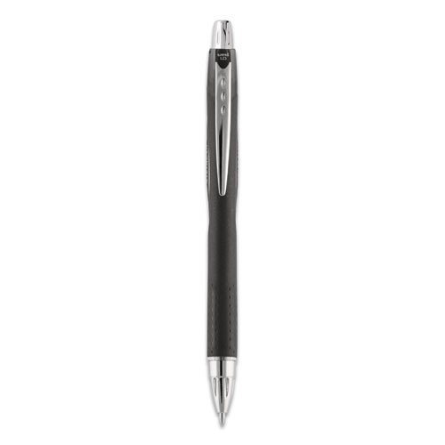 uniball®Jetstream Retractable Ballpoint Pen, Bold 1 Mm, Black Ink