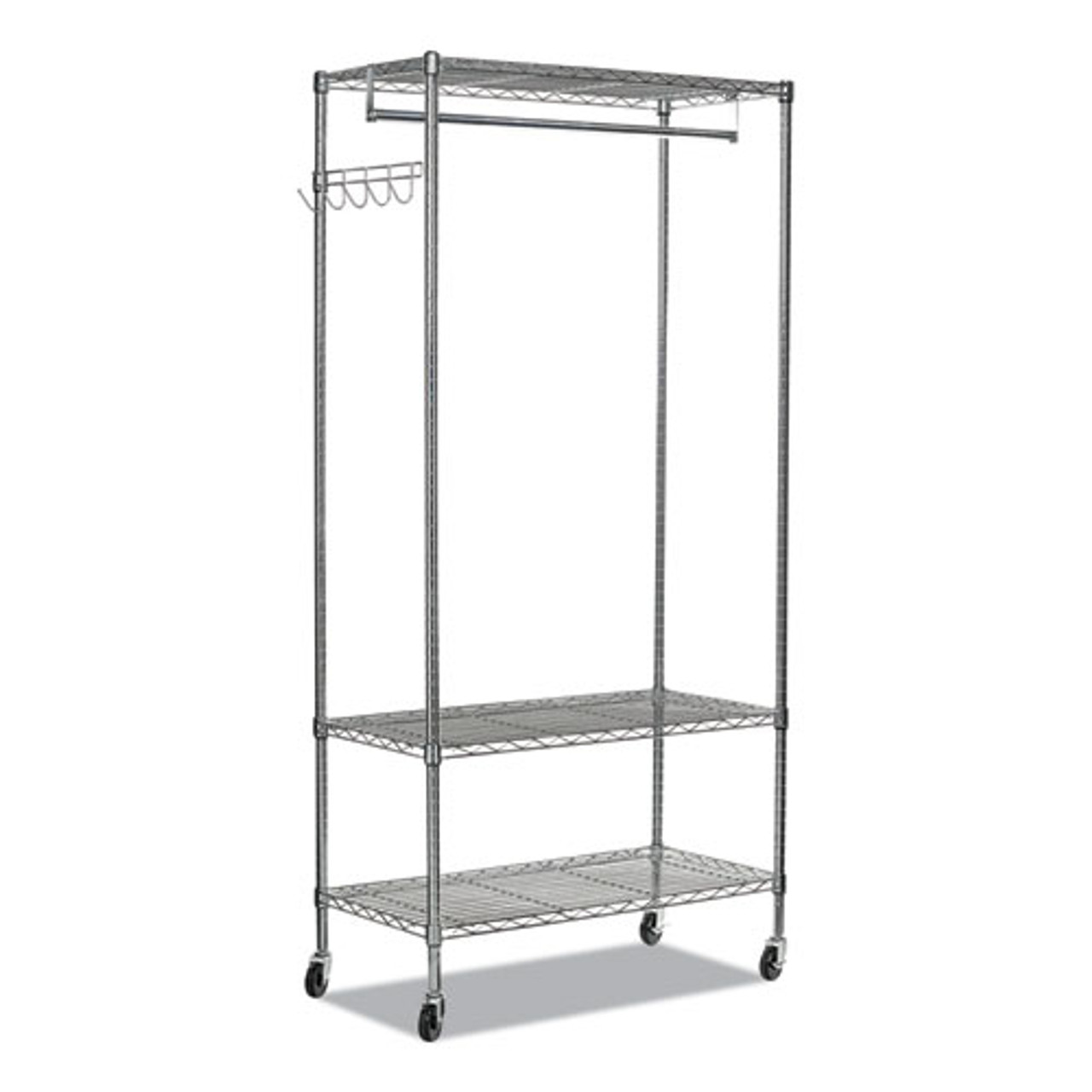 Double Hang Closet Wire Shelving System - 18d x 84h