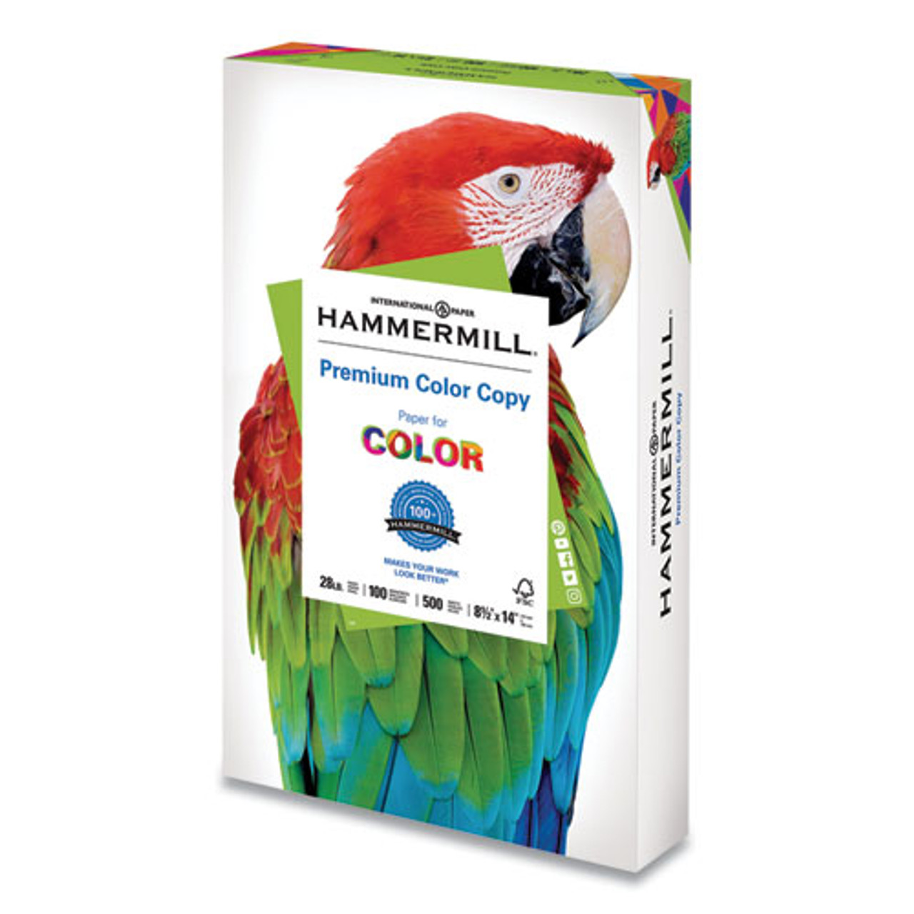 HAM102475 - Hammermill Premium Color Copy Paper - White - 100