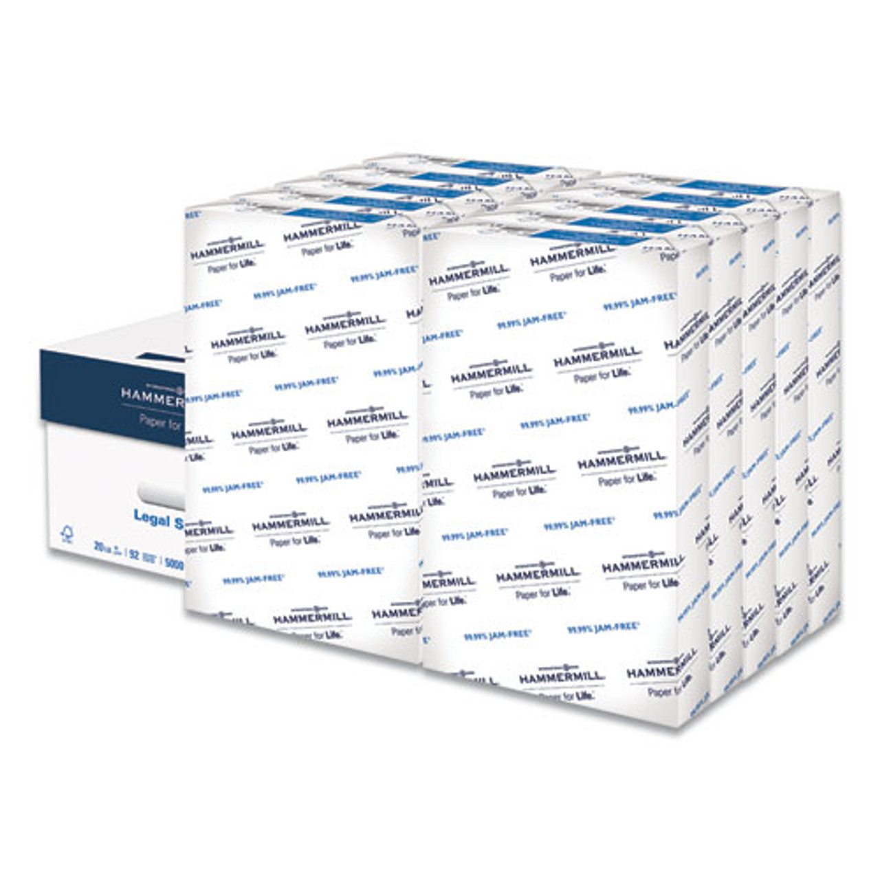 Hammermill Copy Plus Paper, 92 Brightness, 20 lb - White 500 Sheets