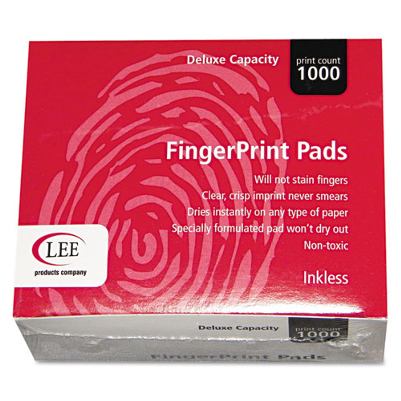 Lee Inkless Fingerprint Pad, Black