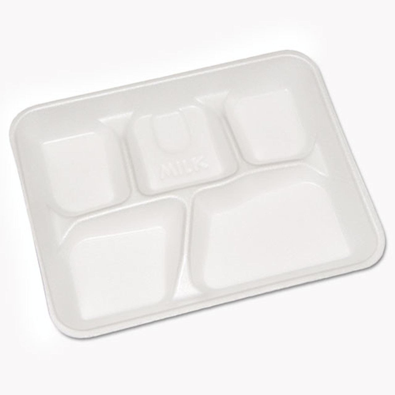 School Lunch Tray 5 Compartment