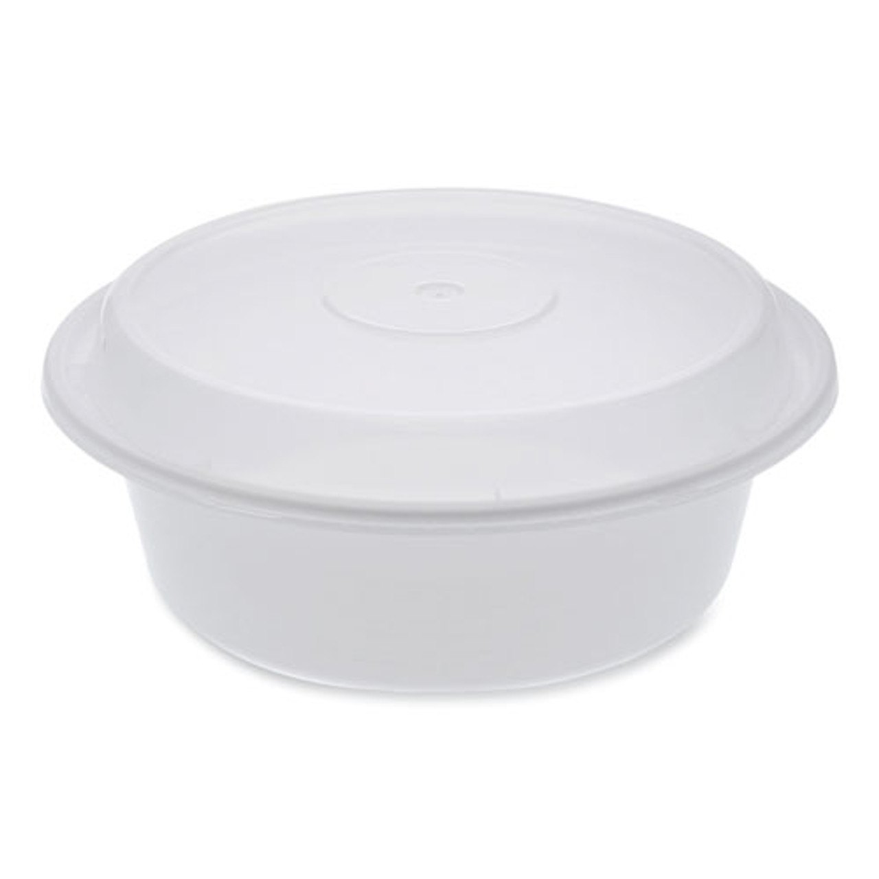 32oz Microwave Round Container with Lid - 150 Pack