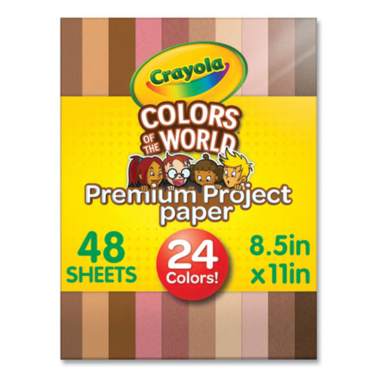 Astrobrights Color Paper -Bright Assortment, 24lb, 8.5 x