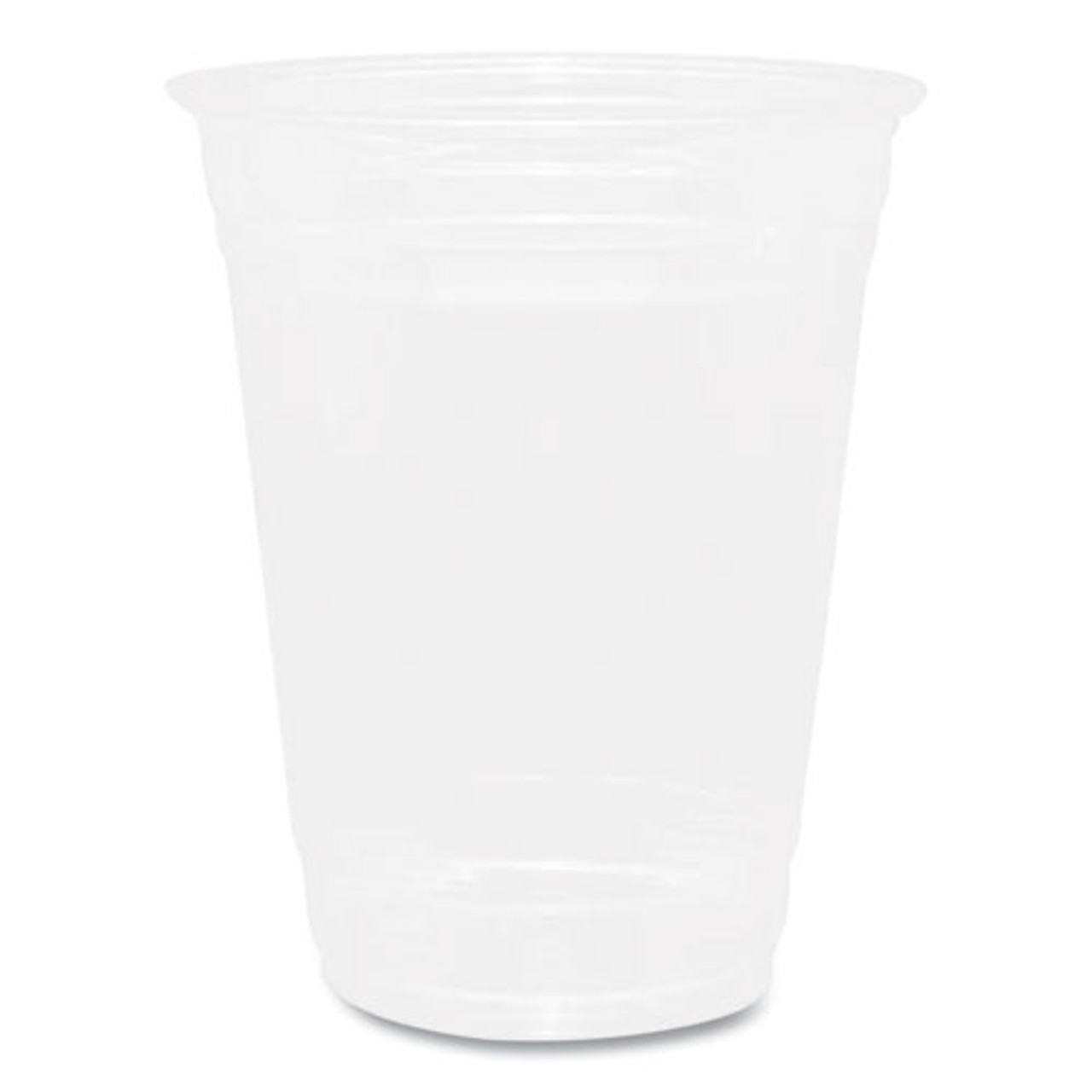 SOLO Cup Company Ultra Clear Cups, Squat, 12-14 oz, PET, 50/Pack