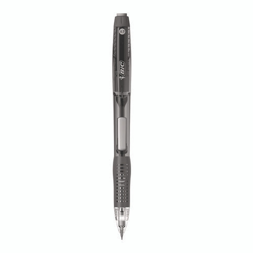 Breakresistant Mechanical Pencils With Erasers, 0.7 Mm, Hb (2), Black