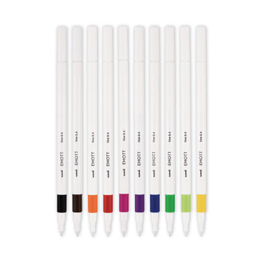 Ultimate Fine Point Porous Point Pens, Stick, Fine 0.4 mm, Assorted Ink  Colors, White Barrel, 30/Set - Office Express Office Products