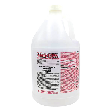 CHEMCOR SANI 10%, FOOD GRADE, EPA REG - GALLON (91001EA)