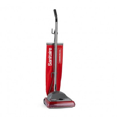 Eureka Commercial , # EURSC 684, Upright Vacuum with Vibra-Groomer II, 16 lbs, Red - Janitorial Supplies -  Mobile Janitorial Supply