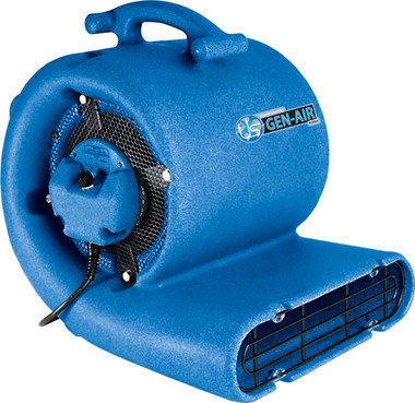 Sandia 90-0000, Genair 3-speed Air Mover, 115 Volt Vacuum Motor, 1/2 Hp, 2500 Cfm, Carpet Dryer