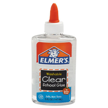 Elmer's® School Glue, 1 gal, Dries Clear