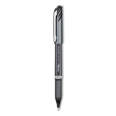 Pentel® EnerGel NV Gel Pen, Stick, Fine 0.5 mm Needle Tip, Blue Ink, Blue  Barrel, Dozen