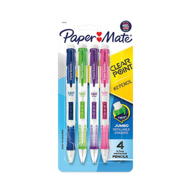 Paper Mate® Profile Mechanical Pencils, 0.7 mm, HB (#2), Black