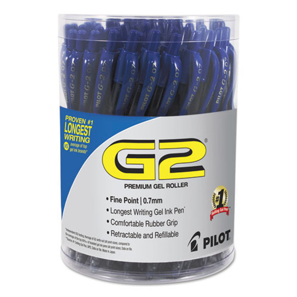 Pilot G2 Neon Gel Pen, Retractable, Fine 0.7 Mm, Assorted Neon Ink and  Barrel Colors, 5/Pack