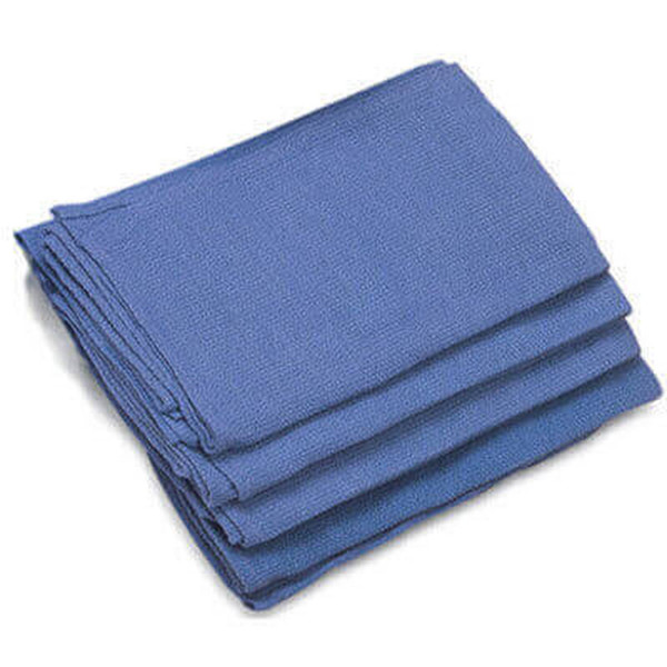 Blue Surgical Towels Dozen - Janitorial Supplies -  Mobile Janitorial Supply