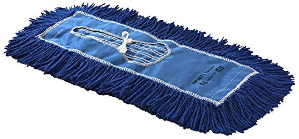 24" X 5" Blue Dust Mop Head - Janitorial Supplies -  Mobile Janitorial Supply