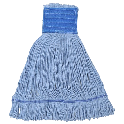 Super Loop Wet Mop Head, Cotton/Synthetic, Large Size, Blue - Janitorial Supplies -  Mobile Janitorial Supply