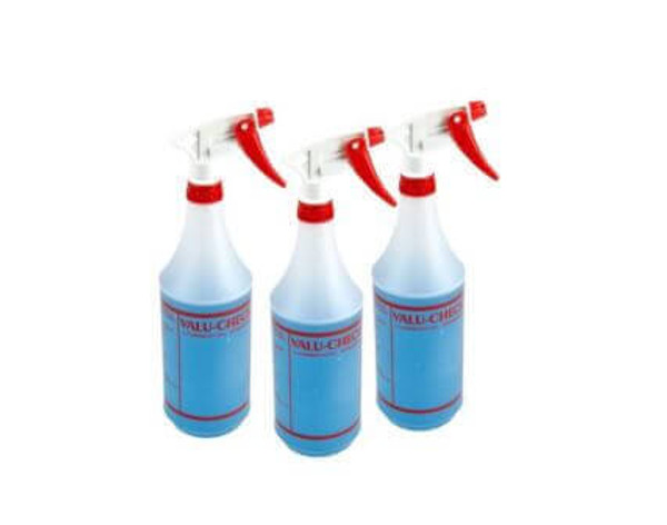 32 Oz Value Check 3 Pack Spray Bottle - Janitorial Supplies -  Mobile Janitorial Supply