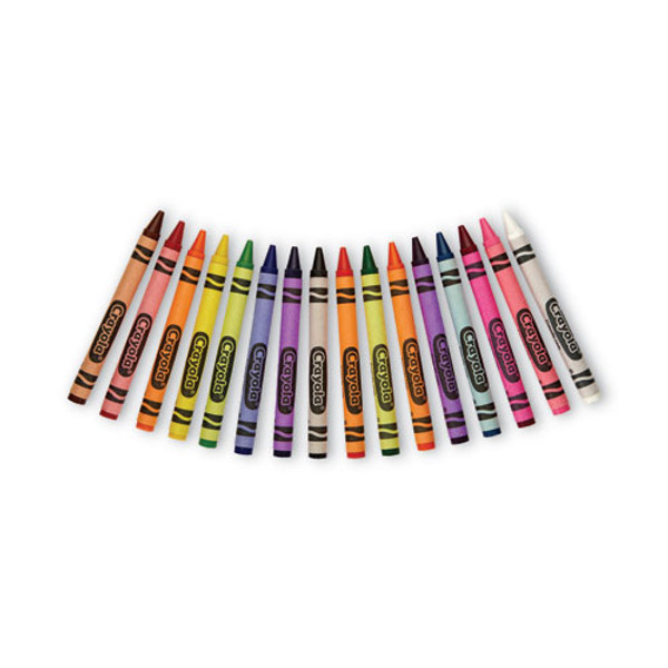 Crayola Classic Color Crayons in Flip-Top Pack with Sharpener, 96  Colors/Pack