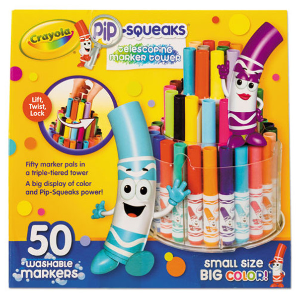 Crayola Pip-Squeaks Washable Markers - CYO588764 