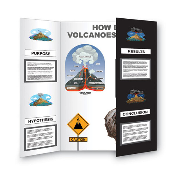 Two Cool Tri-Fold Poster Board by Eco Brites GEO27367B