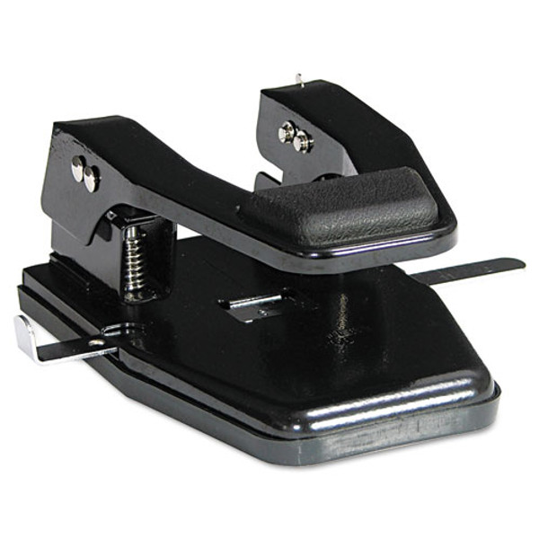 40-Sheet Heavy-Duty Three-Hole Punch with Gel Padded Handle, 9/32